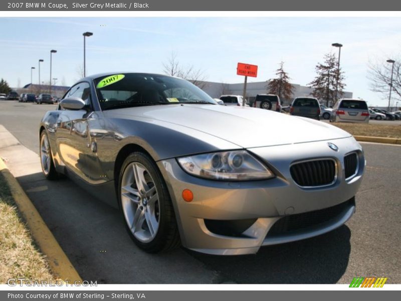 Silver Grey Metallic / Black 2007 BMW M Coupe