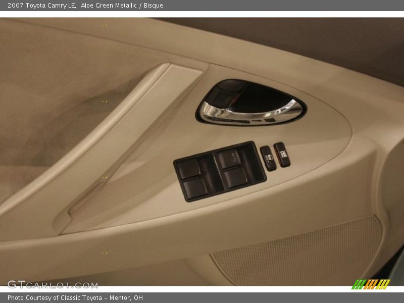 Aloe Green Metallic / Bisque 2007 Toyota Camry LE