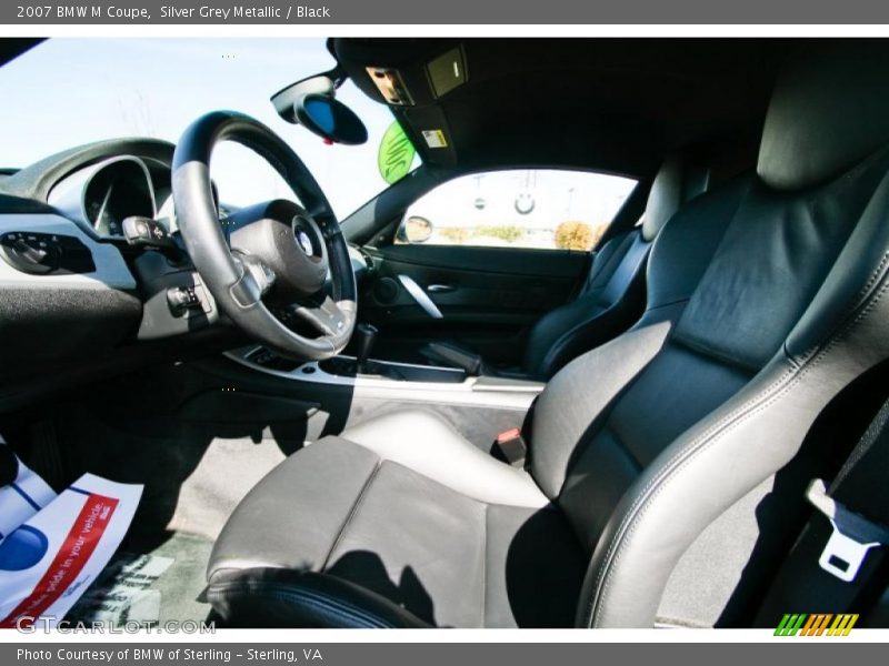 Silver Grey Metallic / Black 2007 BMW M Coupe