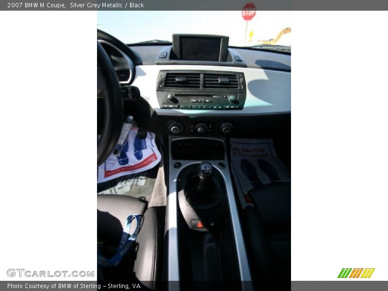 Silver Grey Metallic / Black 2007 BMW M Coupe