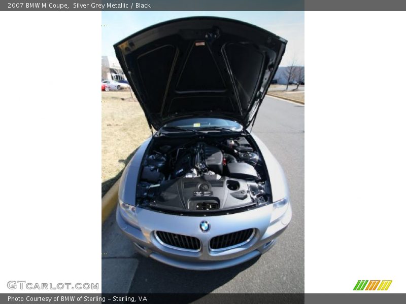 Silver Grey Metallic / Black 2007 BMW M Coupe