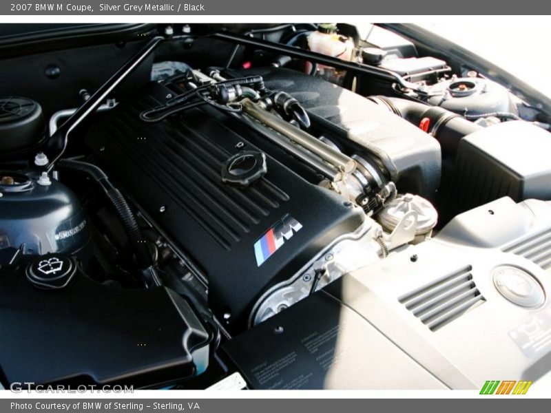 Silver Grey Metallic / Black 2007 BMW M Coupe