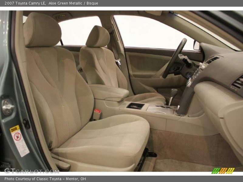 Aloe Green Metallic / Bisque 2007 Toyota Camry LE