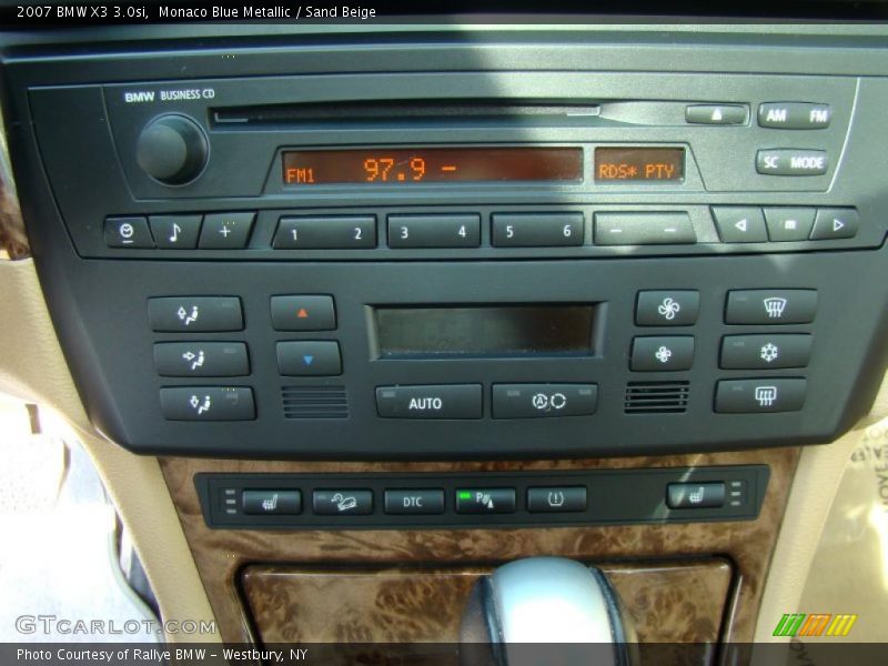 Monaco Blue Metallic / Sand Beige 2007 BMW X3 3.0si