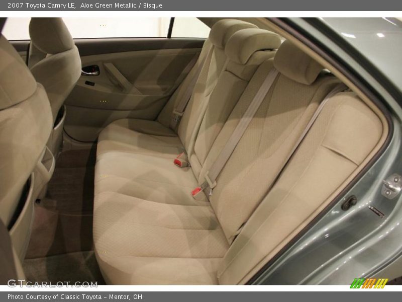 Aloe Green Metallic / Bisque 2007 Toyota Camry LE