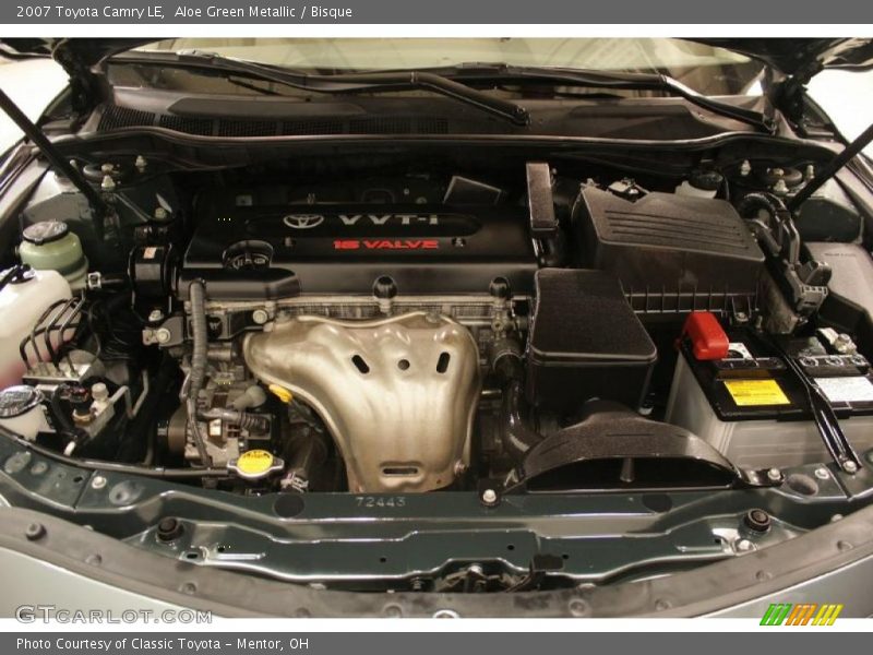 Aloe Green Metallic / Bisque 2007 Toyota Camry LE