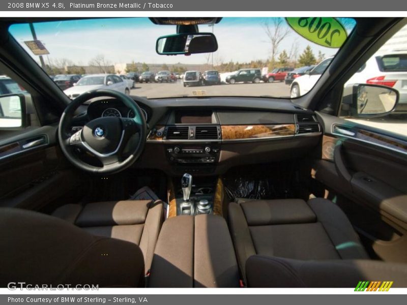 Platinum Bronze Metallic / Tobacco 2008 BMW X5 4.8i