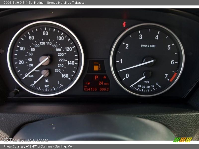 Platinum Bronze Metallic / Tobacco 2008 BMW X5 4.8i