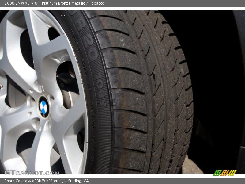 Platinum Bronze Metallic / Tobacco 2008 BMW X5 4.8i
