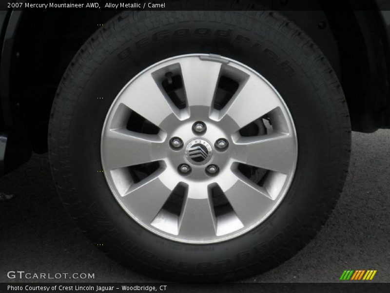 Alloy Metallic / Camel 2007 Mercury Mountaineer AWD