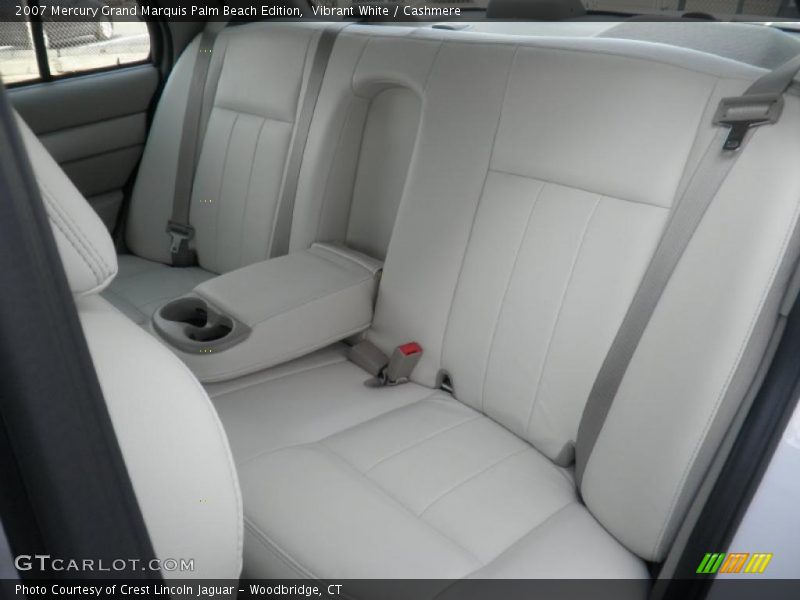 Vibrant White / Cashmere 2007 Mercury Grand Marquis Palm Beach Edition