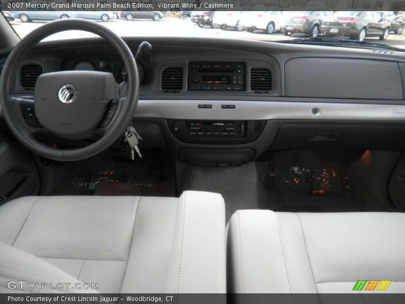 Vibrant White / Cashmere 2007 Mercury Grand Marquis Palm Beach Edition
