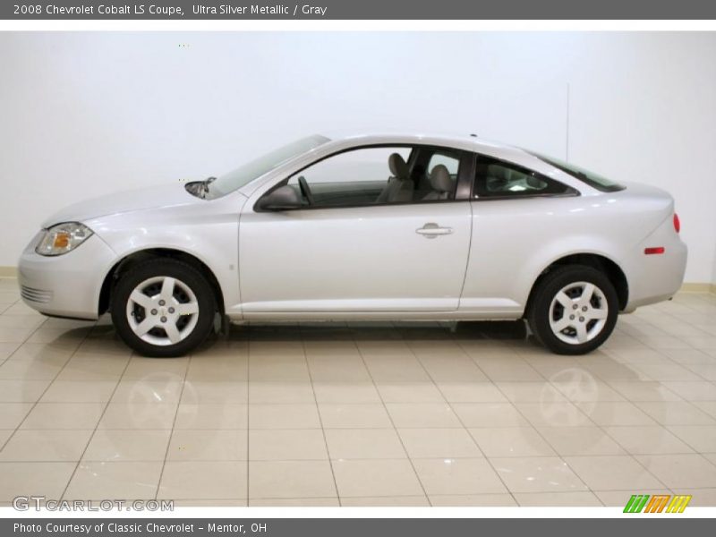 Ultra Silver Metallic / Gray 2008 Chevrolet Cobalt LS Coupe