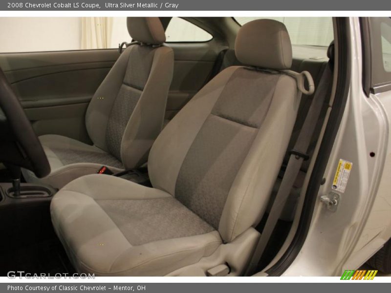 Ultra Silver Metallic / Gray 2008 Chevrolet Cobalt LS Coupe
