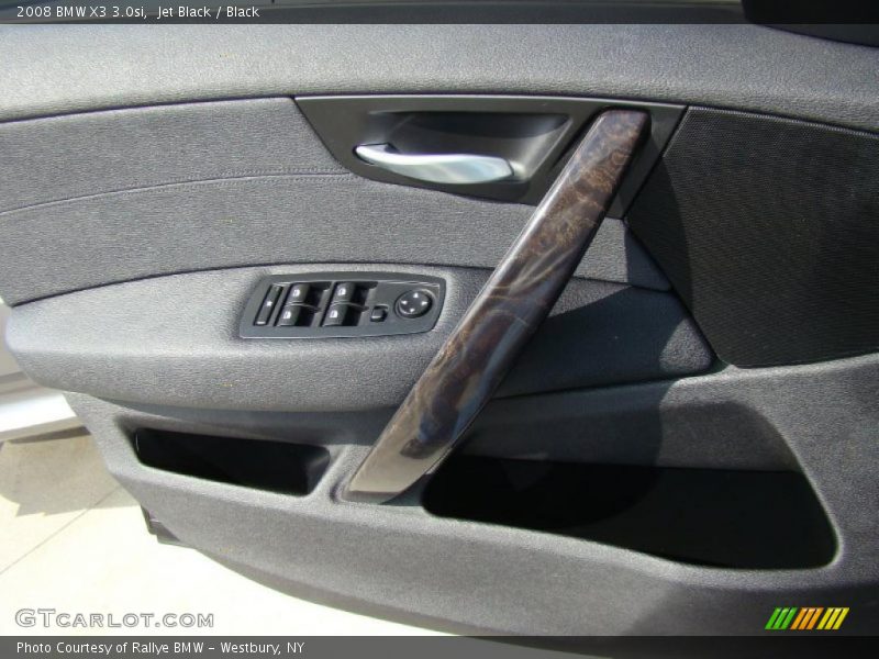 Jet Black / Black 2008 BMW X3 3.0si