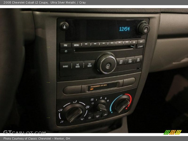 Ultra Silver Metallic / Gray 2008 Chevrolet Cobalt LS Coupe