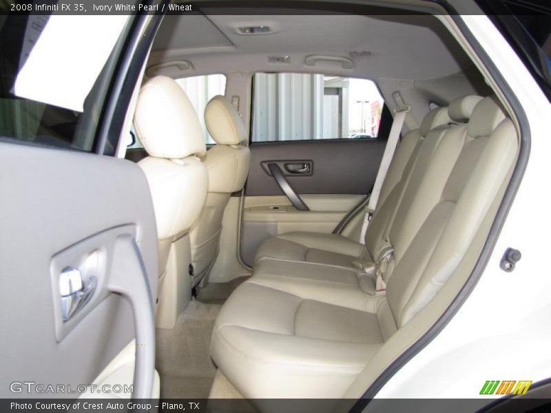 Ivory White Pearl / Wheat 2008 Infiniti FX 35