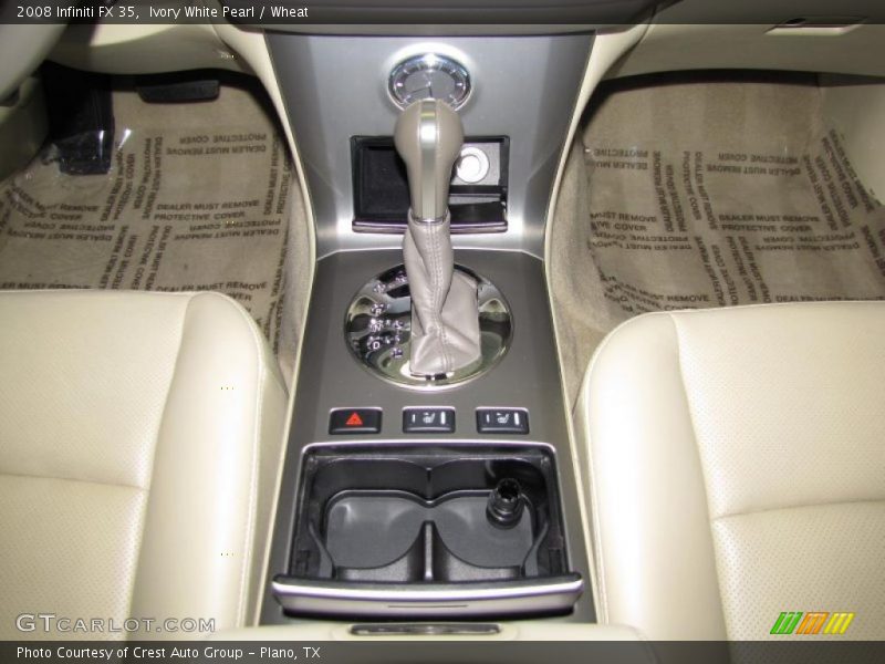 Ivory White Pearl / Wheat 2008 Infiniti FX 35