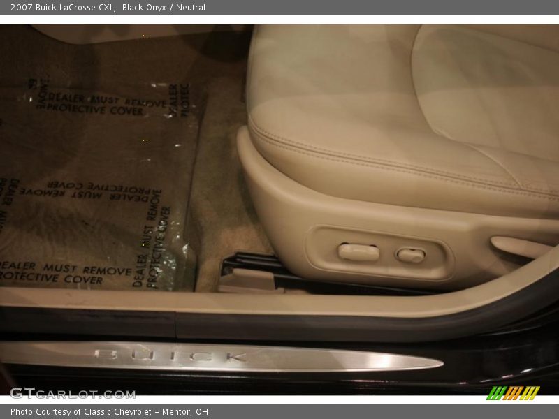 Black Onyx / Neutral 2007 Buick LaCrosse CXL