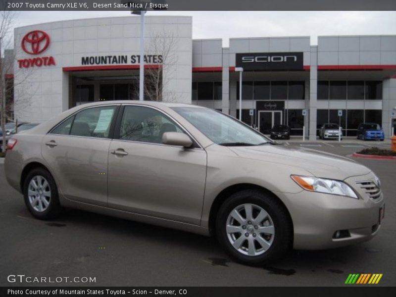 Desert Sand Mica / Bisque 2007 Toyota Camry XLE V6