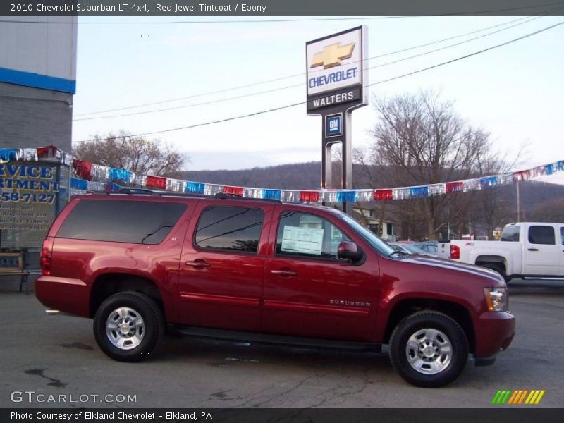 Red Jewel Tintcoat / Ebony 2010 Chevrolet Suburban LT 4x4