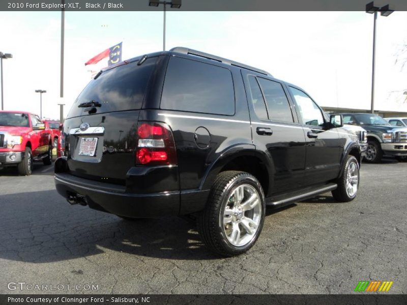 Black / Black 2010 Ford Explorer XLT
