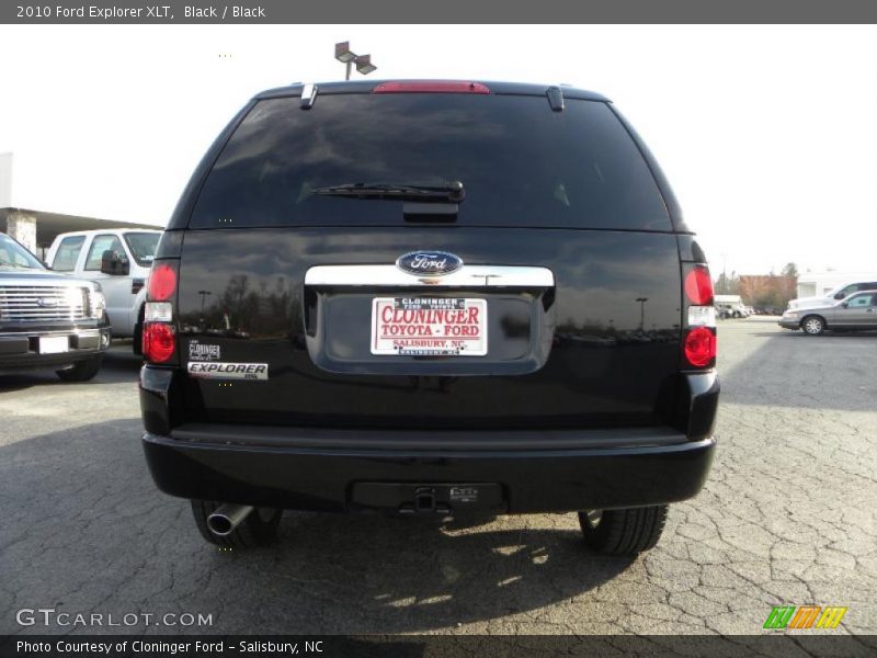 Black / Black 2010 Ford Explorer XLT