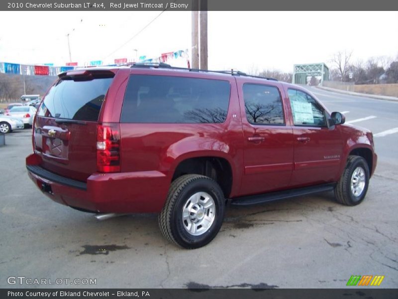 Red Jewel Tintcoat / Ebony 2010 Chevrolet Suburban LT 4x4