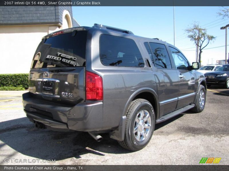 Silver Graphite / Graphite Black 2007 Infiniti QX 56 4WD