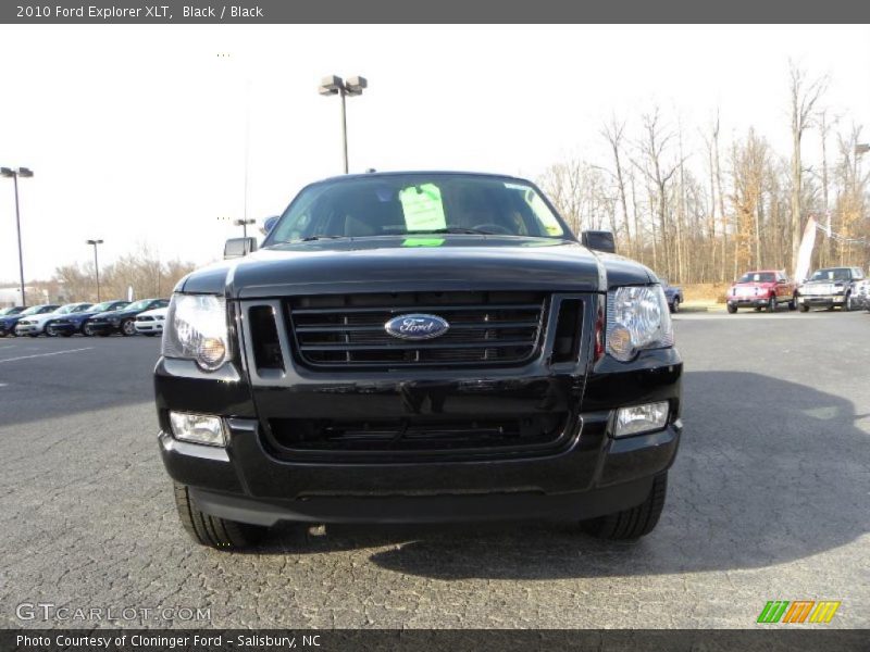 Black / Black 2010 Ford Explorer XLT
