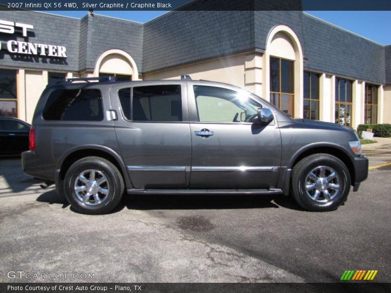 Silver Graphite / Graphite Black 2007 Infiniti QX 56 4WD