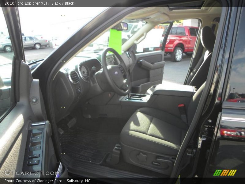 Black / Black 2010 Ford Explorer XLT