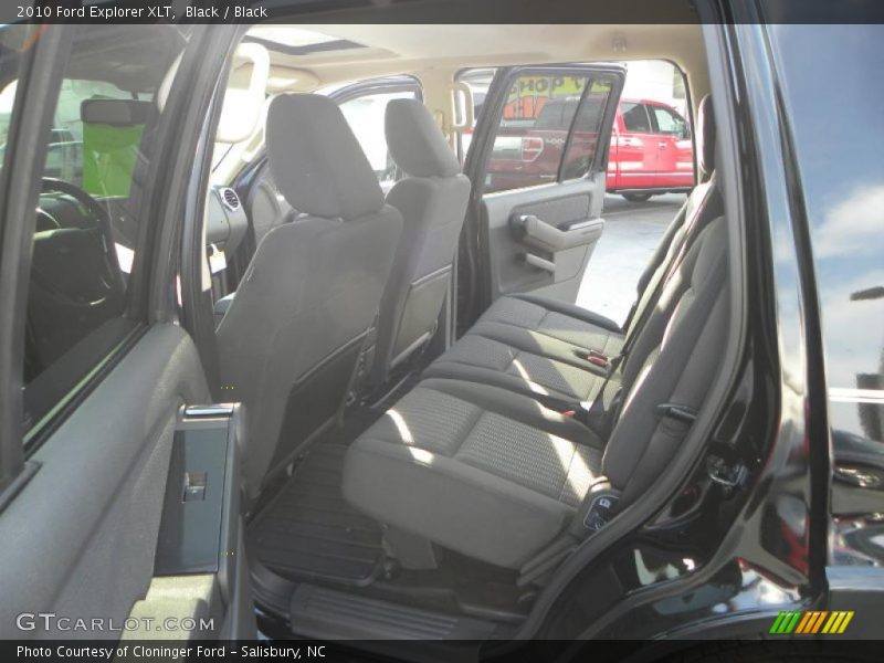 Black / Black 2010 Ford Explorer XLT