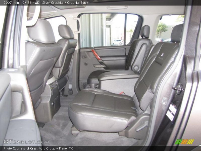 Silver Graphite / Graphite Black 2007 Infiniti QX 56 4WD