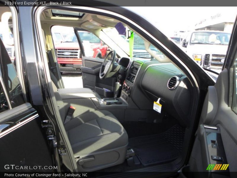 Black / Black 2010 Ford Explorer XLT
