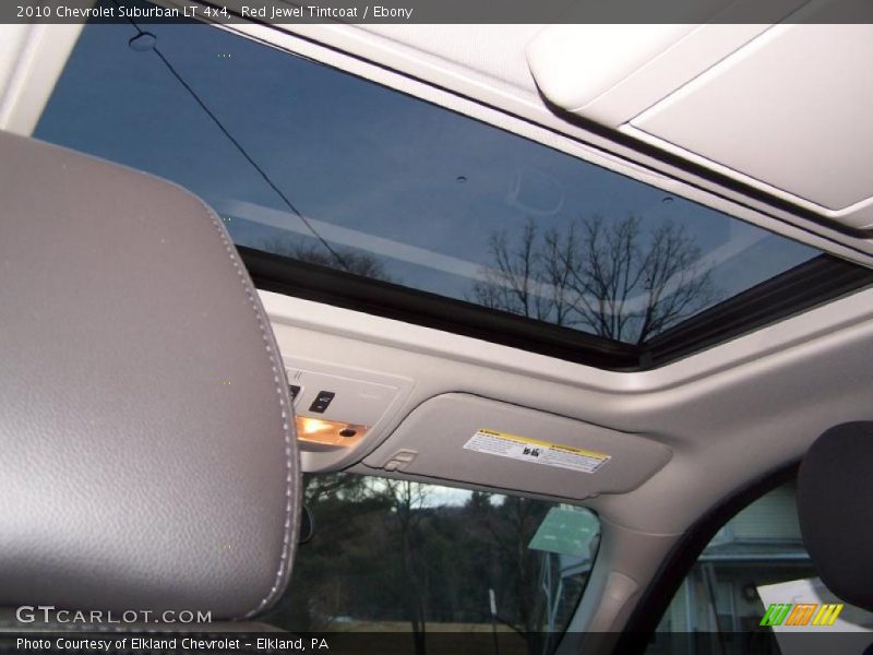 Red Jewel Tintcoat / Ebony 2010 Chevrolet Suburban LT 4x4