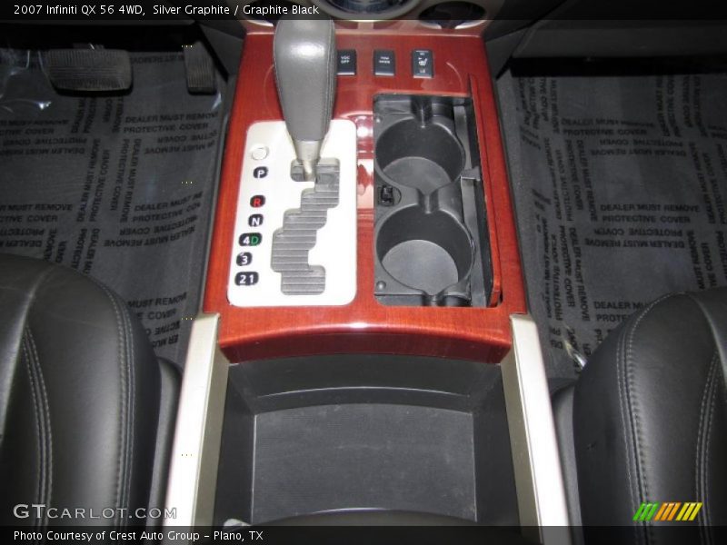 Silver Graphite / Graphite Black 2007 Infiniti QX 56 4WD