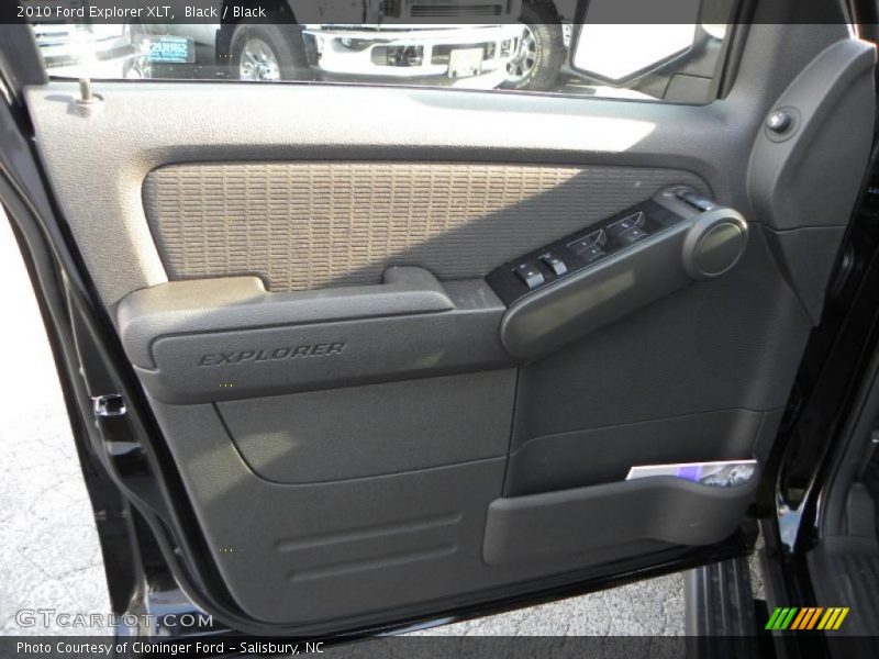 Black / Black 2010 Ford Explorer XLT