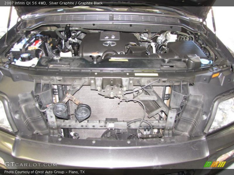 Silver Graphite / Graphite Black 2007 Infiniti QX 56 4WD