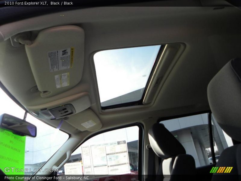 Black / Black 2010 Ford Explorer XLT