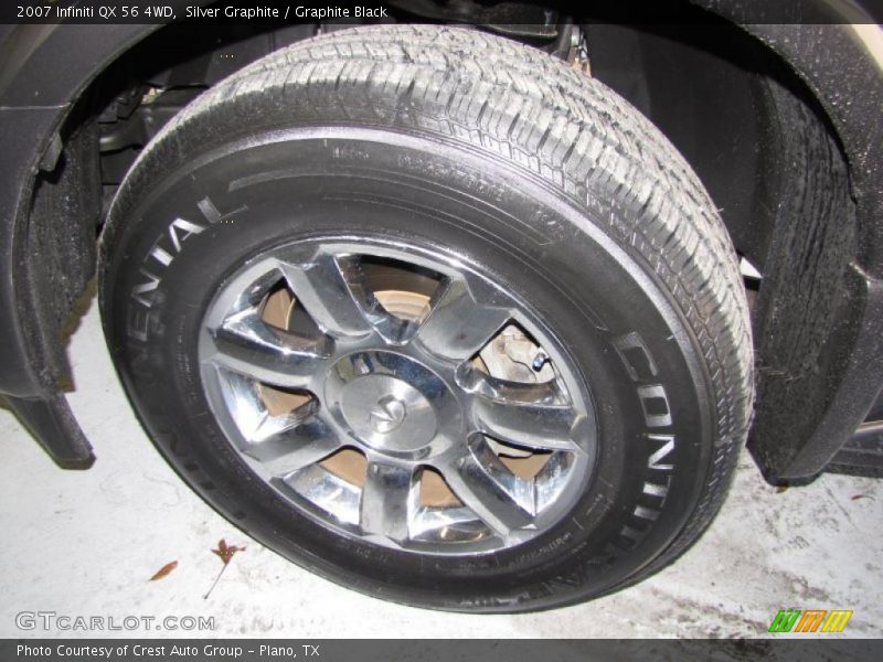 Silver Graphite / Graphite Black 2007 Infiniti QX 56 4WD