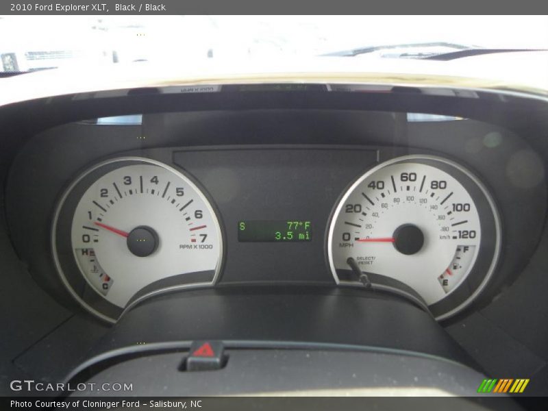 Black / Black 2010 Ford Explorer XLT
