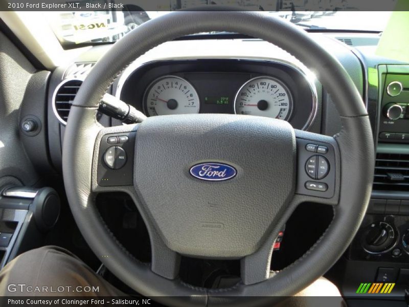 Black / Black 2010 Ford Explorer XLT