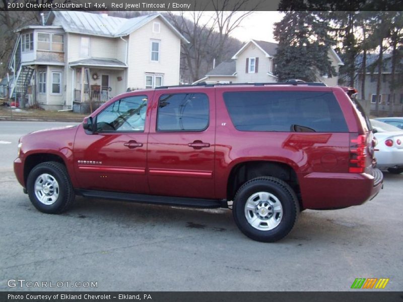 Red Jewel Tintcoat / Ebony 2010 Chevrolet Suburban LT 4x4