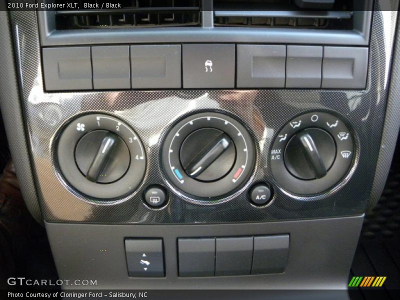 Black / Black 2010 Ford Explorer XLT