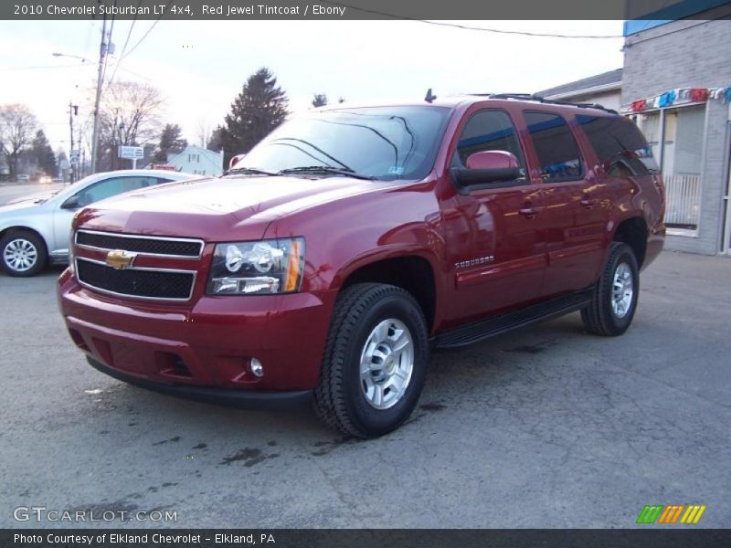 Red Jewel Tintcoat / Ebony 2010 Chevrolet Suburban LT 4x4
