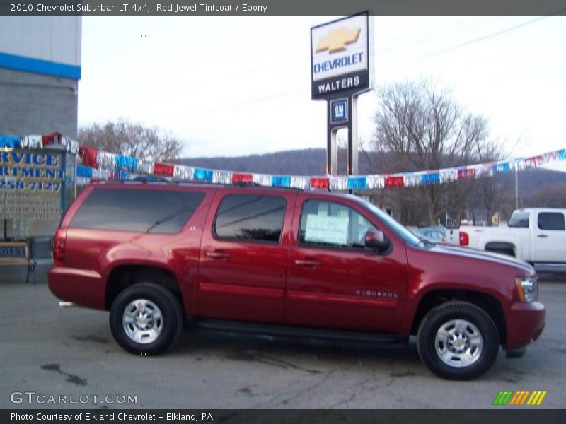 Red Jewel Tintcoat / Ebony 2010 Chevrolet Suburban LT 4x4