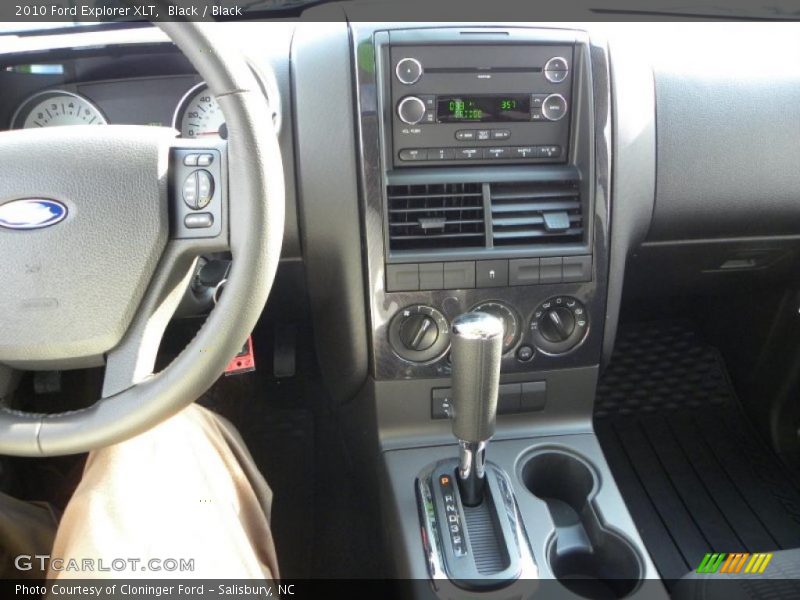 Black / Black 2010 Ford Explorer XLT