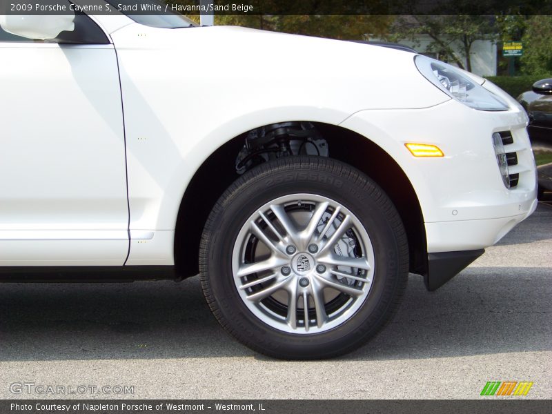 Sand White / Havanna/Sand Beige 2009 Porsche Cayenne S