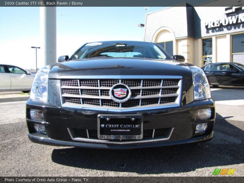 Black Raven / Ebony 2009 Cadillac STS V8